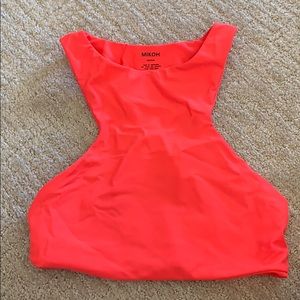 Swimwear Barbados Bikini Top neon pink MIKOH
